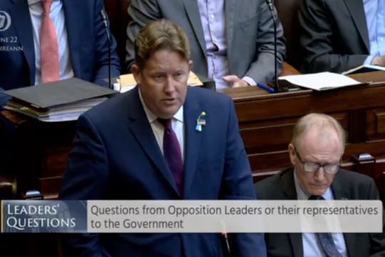Mcgrath Accuses Minister For Housing Of 'Condescending' Response To Refugee Question
