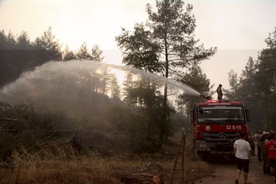 Wildfire Close To Turkish Resort ‘Largely Under Control’