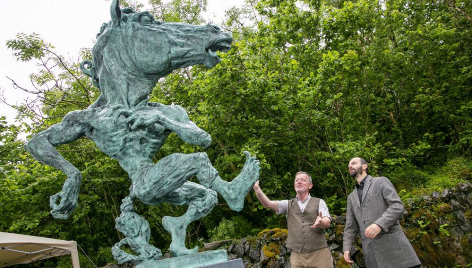 ‘Magnificent’ And Divisive Puca Statue Unveiled In The Burren
