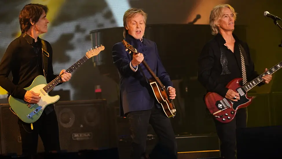 Mccartney Hailed By Reviewers And Fans Alike For ‘Thrilling’ Glastonbury Set