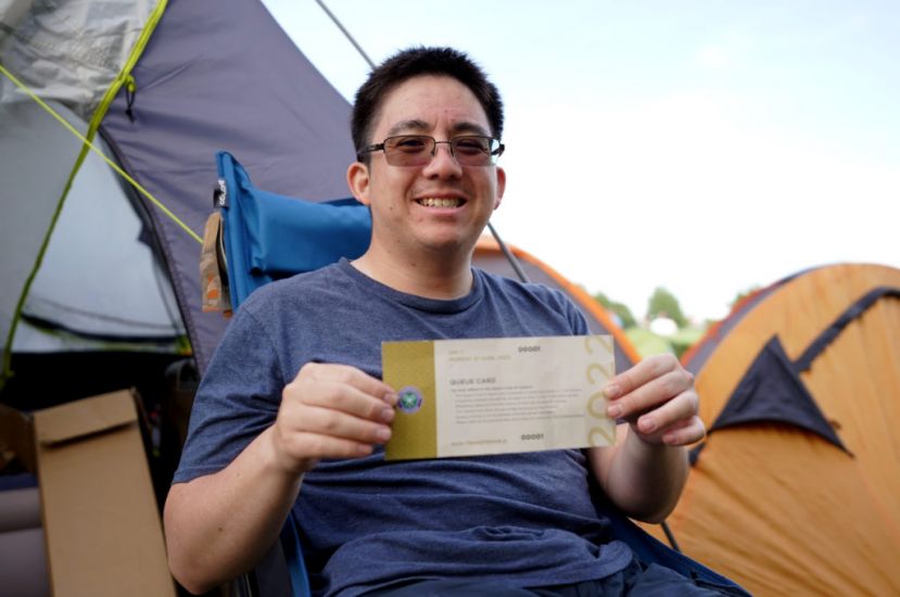 Tennis Fans Queue Overnight To Get Wimbledon Tickets