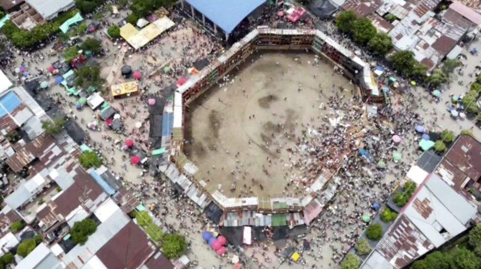 At Least Four Dead After Stands Collapse At Bullfight In Colombia