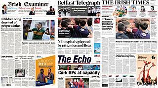 What The Papers Say: Monday's Front Pages