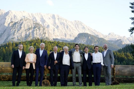 G7 Leaders To Commit To Ukraine, With Us Pledging Advanced Missile System