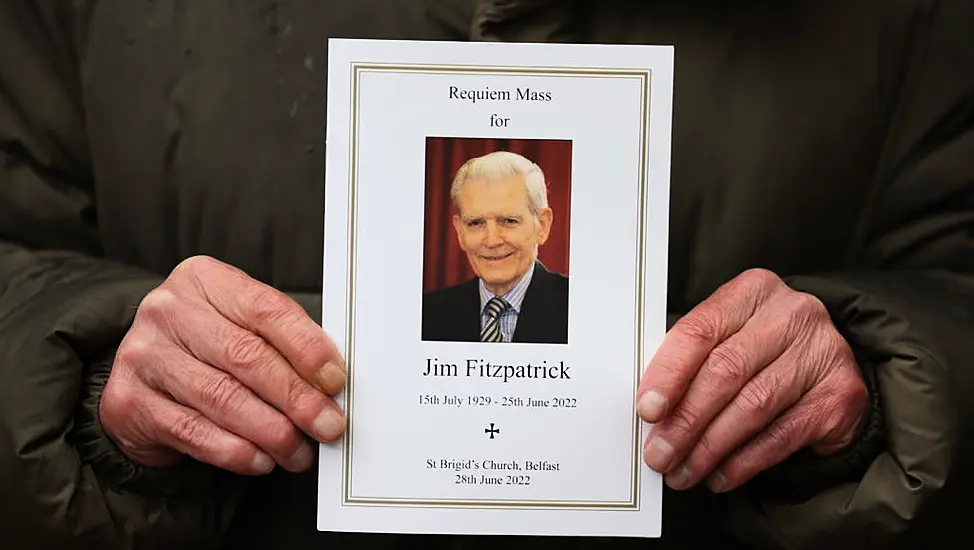 Irish News Owner Jim Fitzpatrick Had A Life Well Lived, Funeral Hears