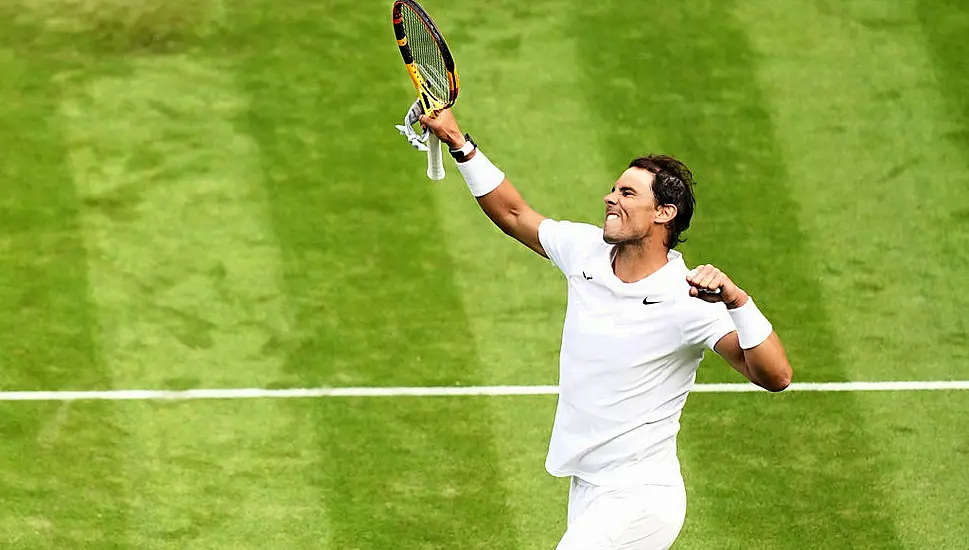 Rafael Nadal Delighted To Be Back Winning At Wimbledon