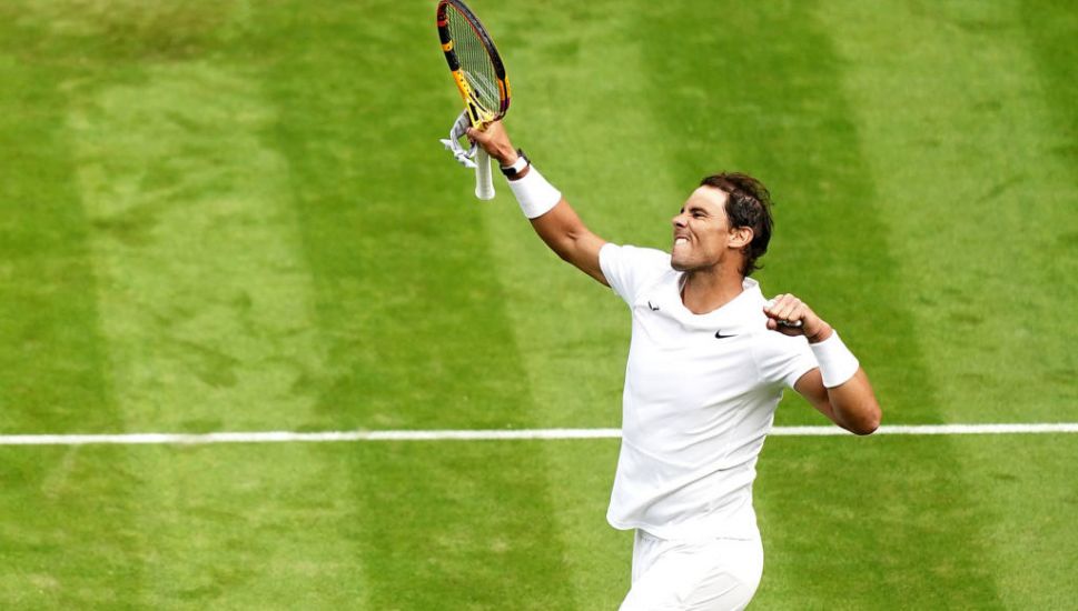 Rafael Nadal Delighted To Be Back Winning At Wimbledon