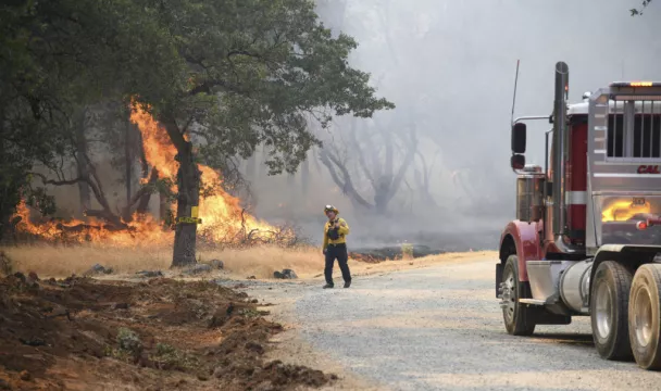 Northern California Wildfire Threatens 500 Buildings