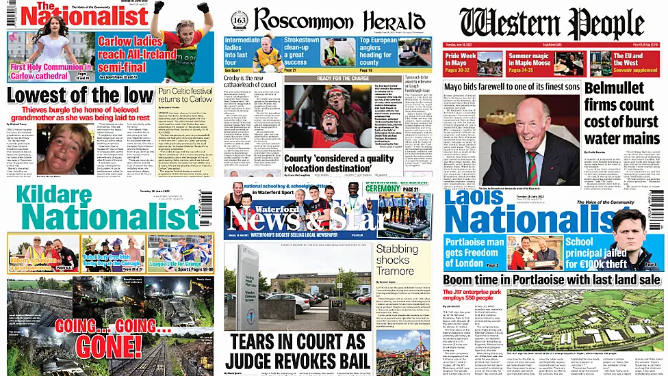 What The Regional Papers Say: 'Lowest Of The Low' Thieves And 'Boom Time' In Laois