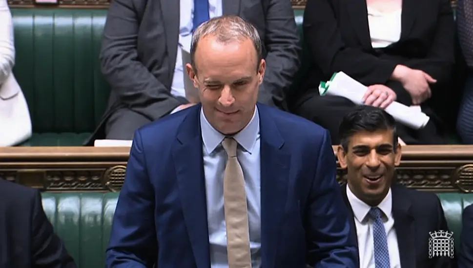 ‘I Feel Soiled’ Says Mp Who Witnessed Dominic Raab Winking At Angela Rayner