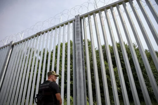 Poland Completes Belarus Border Wall To Keep Migrants Out