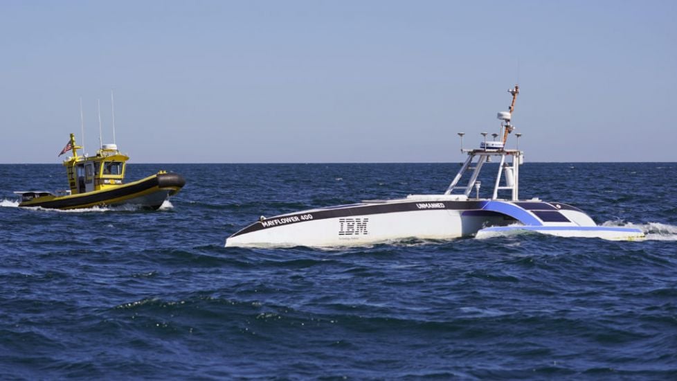 Autonomous Mayflower Ship Completes Journey As It Reaches Plymouth Rock