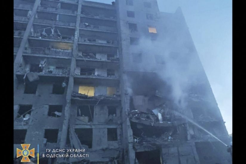 ‘At Least 19 Dead In Russian Missile Attack On Residential Building Near Odesa’