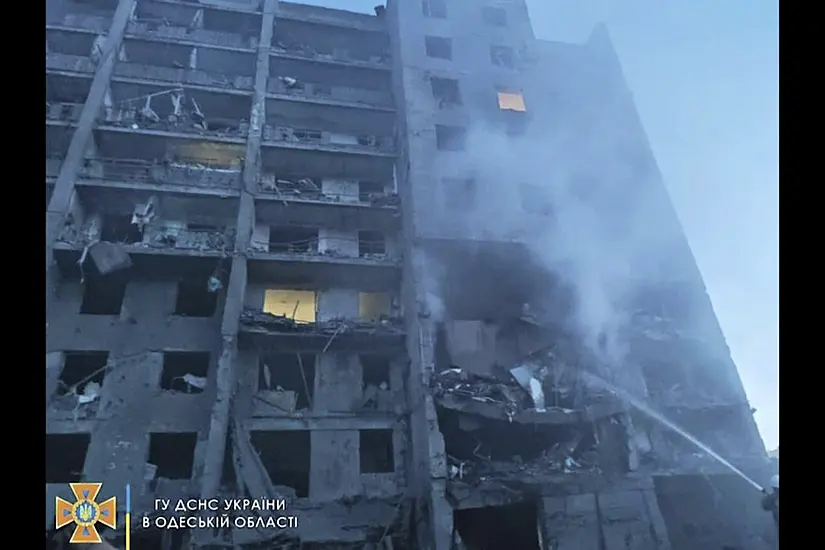 ‘At Least 19 Dead In Russian Missile Attack On Residential Building Near Odesa’