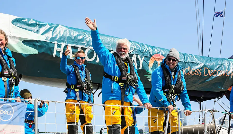 Novice Sailor (68) Faces 20-Foot Waves And Lightning Strike In Clipper Race