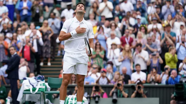 Novak Djokovic To Face Dutch Breakout Star In Wimbledon Fourth Round