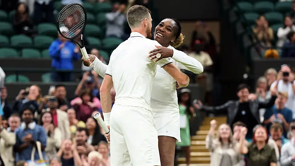 Victorious Return For Venus Williams As She Partners Jamie Murray At Wimbledon