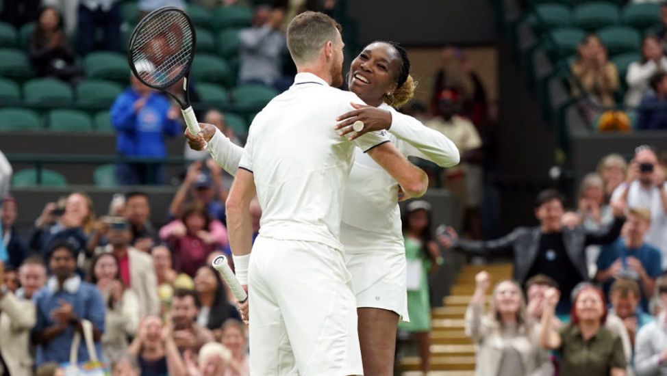 Victorious Return For Venus Williams As She Partners Jamie Murray At Wimbledon