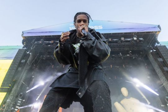 Asap Rocky And Chris Brown Give Energetic Wireless Festival Performances
