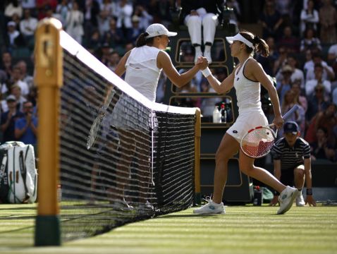 Iga Swiatek Run Ended As Alize Cornet Pulls Off Another Big Wimbledon Scalp