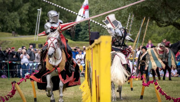 In Pictures: Brave Knights Battle It Out At Jousting Tournament