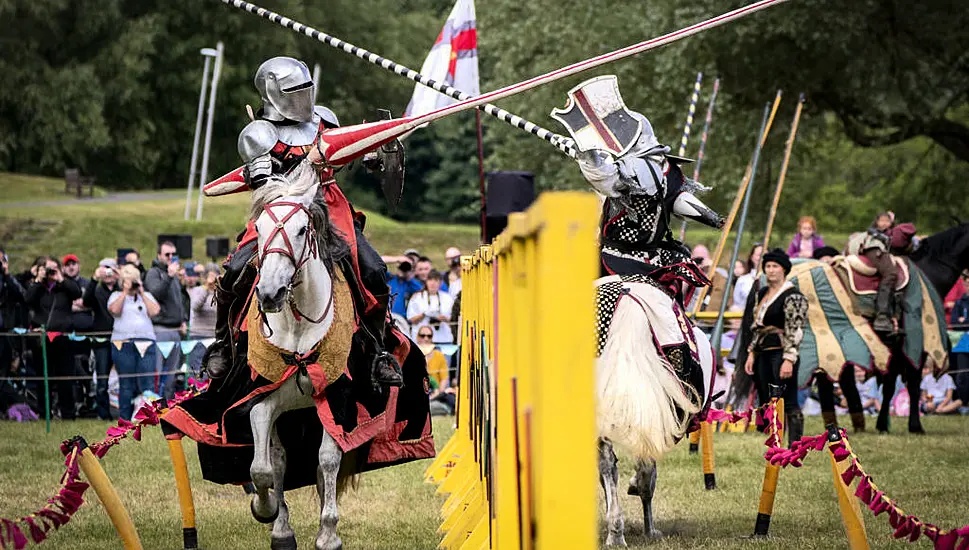 In Pictures: Brave Knights Battle It Out At Jousting Tournament