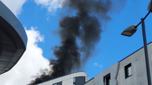 Eighty Firefighters Tackling Blaze At 17-Storey Block Of Flats In London