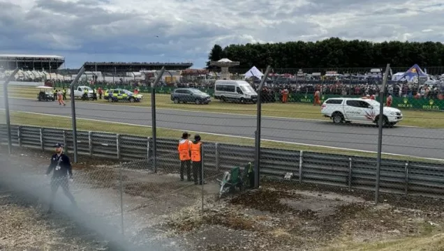 Seven People Arrested After Track Invasion At British Grand Prix