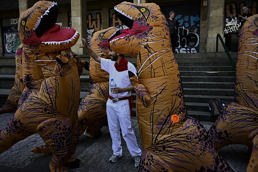 Activists Protest Over Spain’s San Fermin Bull Run Festival