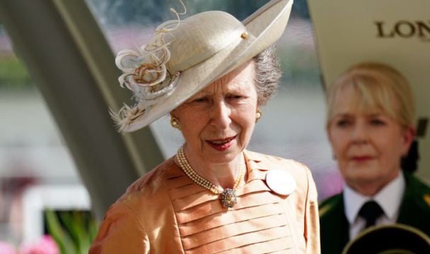 Britain's Princess Anne Attends Garden Party At North's Hillsborough Castle