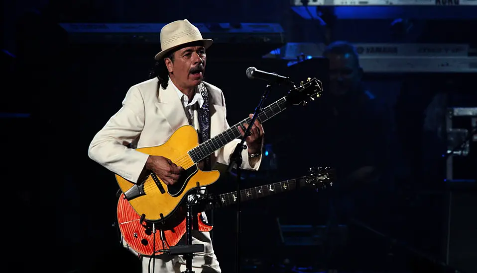 Us Guitarist Carlos Santana ‘Doing Well’ After Collapsing Onstage In Michigan