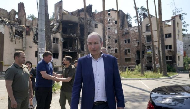Taoiseach Views Devastation Inflicted By Russian Forces In Ukraine