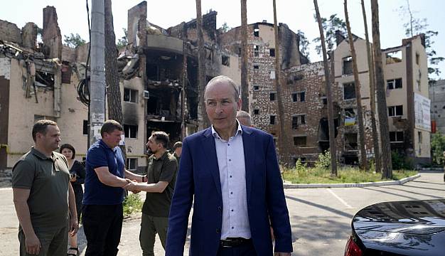 Taoiseach Views Devastation Inflicted By Russian Forces In Ukraine