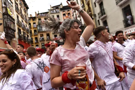 In Pictures: Pamplona’s Famous Bull-Run Festival Back After Two-Year Hiatus