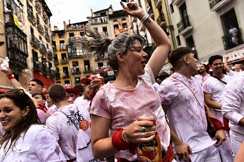 In Pictures: Pamplona’s Famous Bull-Run Festival Back After Two-Year Hiatus