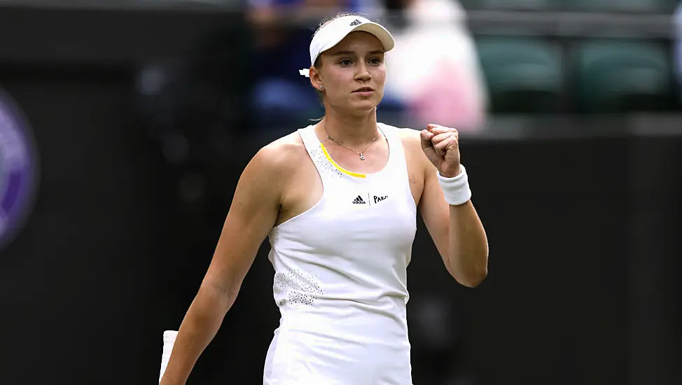 Elena Rybakina Beats Ajla Tomljanovic To Reach Wimbledon Semi-Finals