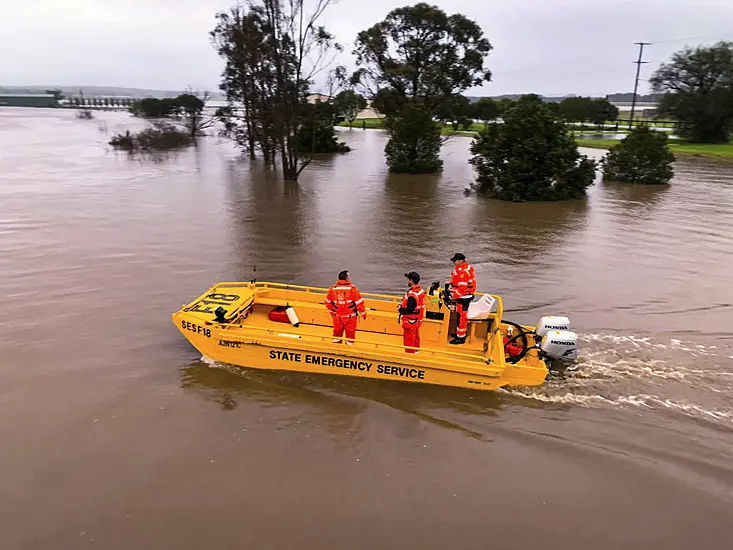 Flood Threat Moves North As Water Levels Start To Recede In Sydney