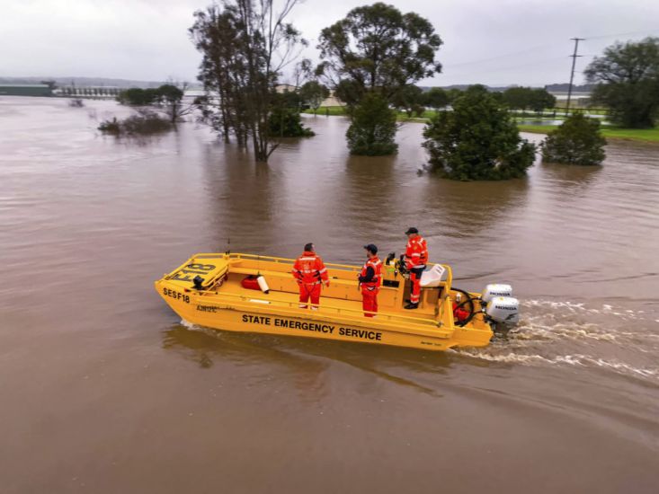 Flood Threat Moves North As Water Levels Start To Recede In Sydney