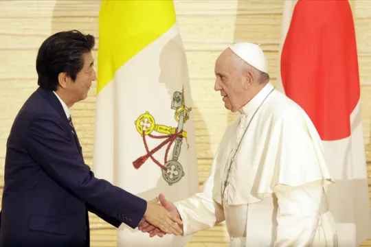 Pope Calls On Japan To Strengthen Commitment To Peace After Shinzo Abe Killing