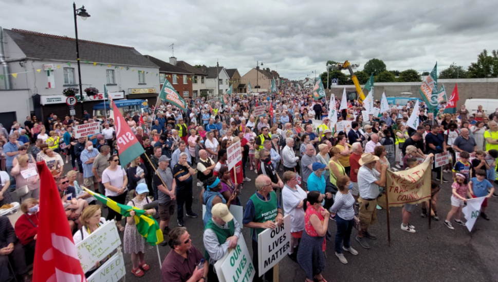Protest Held In Navan Over Planned Emergency Department Changes