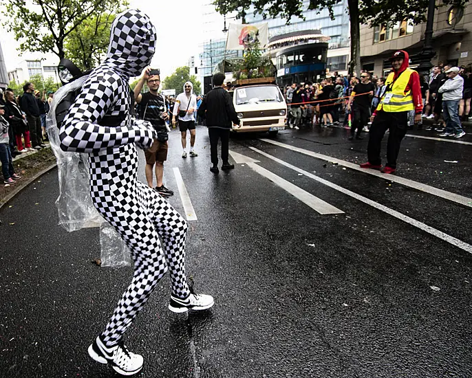 Techno Party Featuring Love Parade Founder Hits Berlin’s Streets