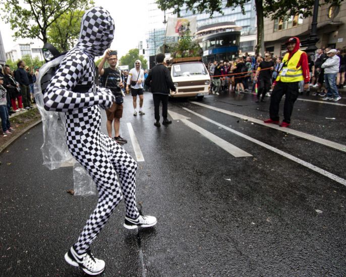 Techno Party Featuring Love Parade Founder Hits Berlin’s Streets