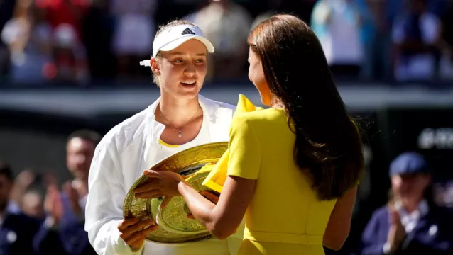 Elena Rybakina Keeps Calm Amid Wimbledon Storm To Lift Title