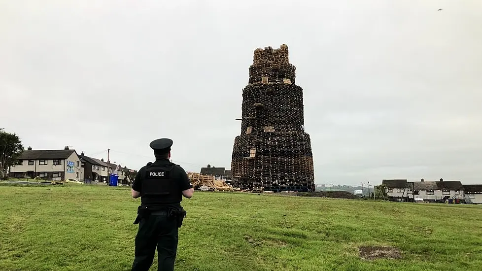 Man Dies After Fall From Bonfire In Northern Ireland