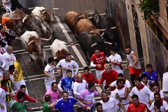 No Serious Injuries On Fourth Bull Run In Pamplona