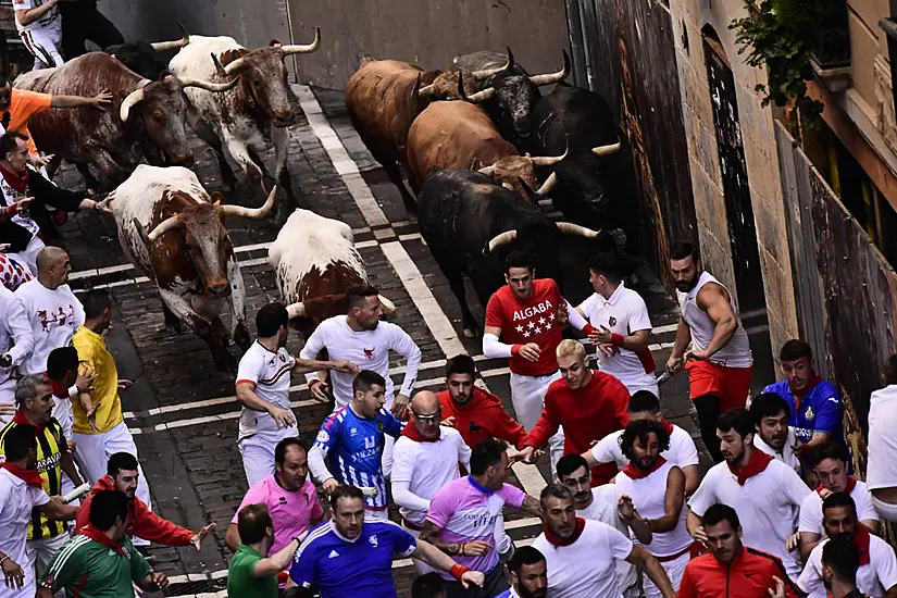 No Serious Injuries On Fourth Bull Run In Pamplona