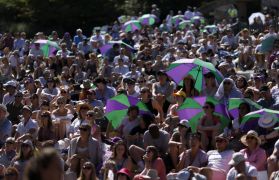 Fans From Around The World Flock To 'Bucket List' Wimbledon Final
