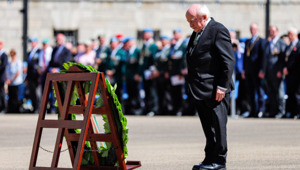 National Day Of Commemoration Ceremonies Take Place Across The Country