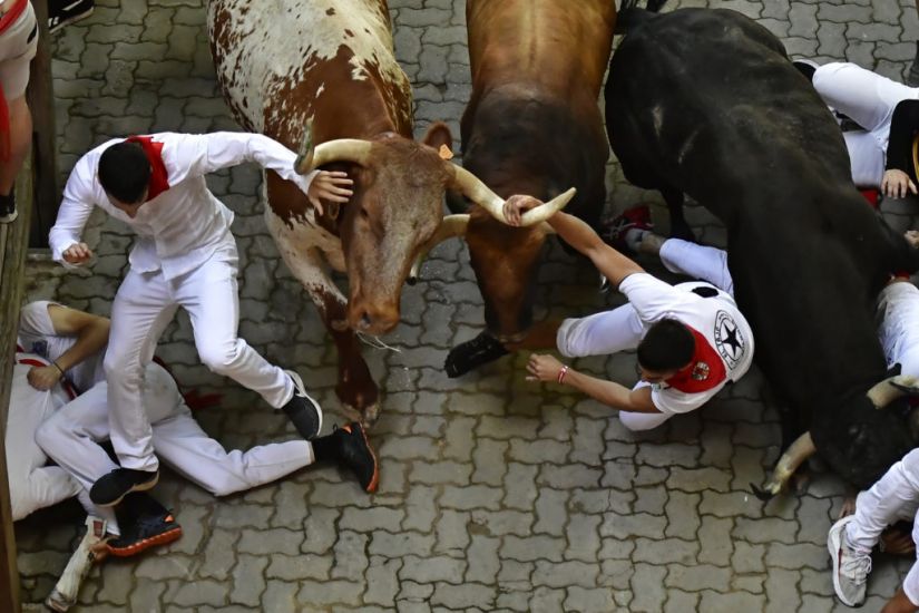 Three Gored During Pamplona Bull Run