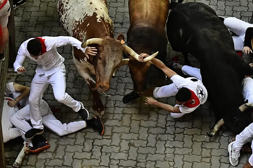 Three Gored During Pamplona Bull Run